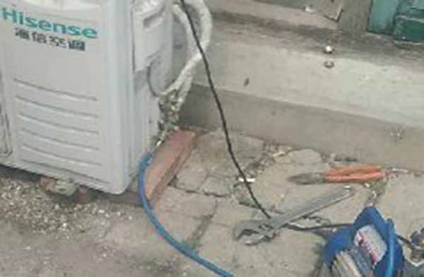臨朐中央拆遷戶空調移機